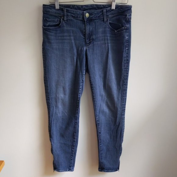 [LOFT] Modern Skinny Jean Zip Ankle Denims - Picture 2 of 7